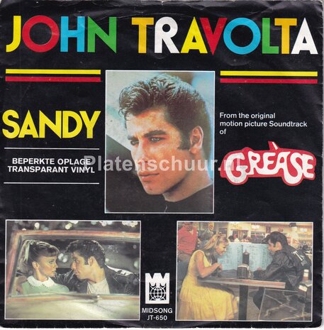 John Travolta - Sandy / Rainbows