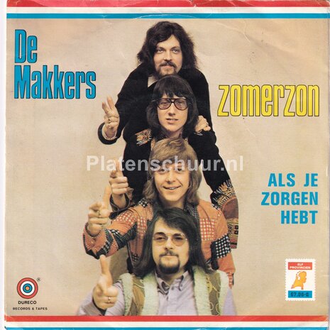 De Makkers - Zomerzon / Als je zorgen hebt