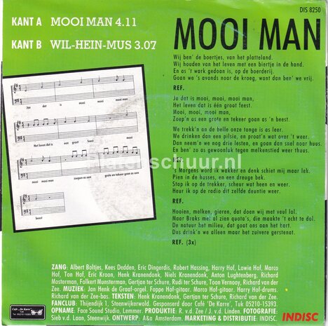 Mannenkoor Karrespoor - Mooi Man / Wil-Hein-Mus