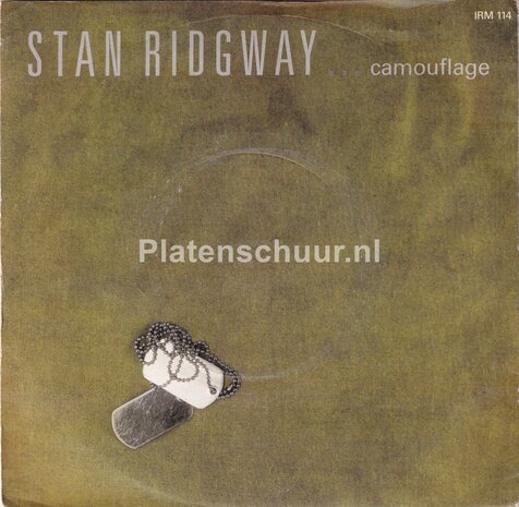Stan Ridgway - Camouflage / Rio Greyhound