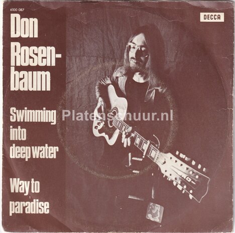 Don Rosenbaum - Swimming into deep water / Way to paradise