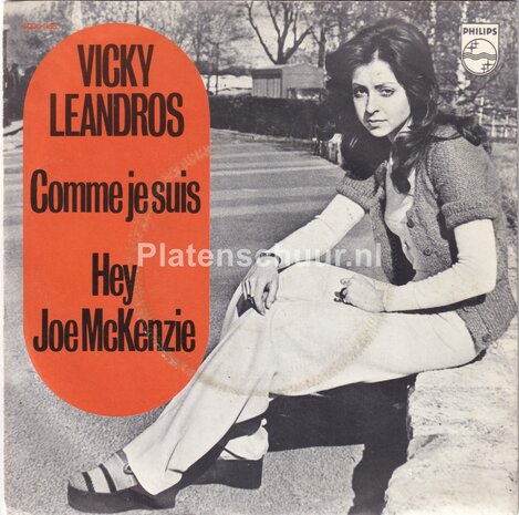 Vicky Leandros - Comme Je Suis / Hey Joe McKenzie  (Frans)