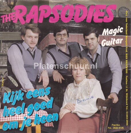 The Rapsodies - Kijk eens heel goed om je heen / Magic Guitar