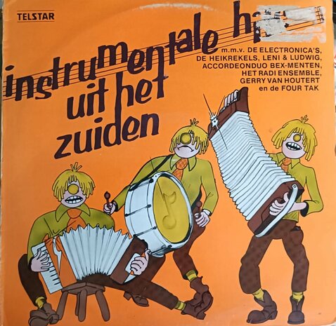 Instrumentale Hits Uit Het Zuiden - Four Tak / Radi Ensemble etc..   (LP)
