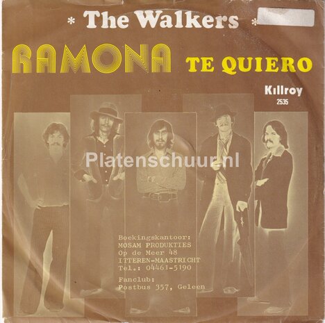 The Walkers - Ramona Te Quiero / Memories