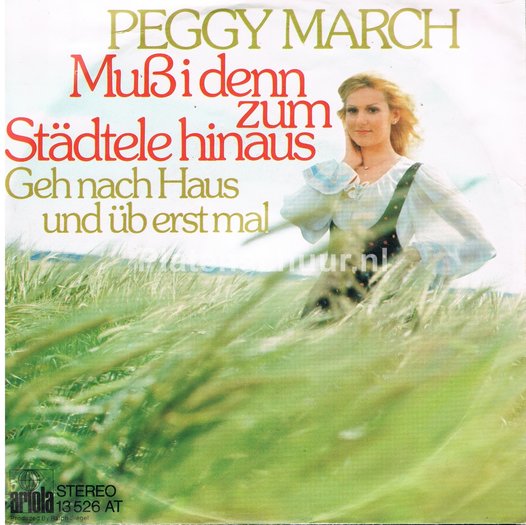 Peggy March Muß I Denn Zum Städtele Hinaus / Geh nach