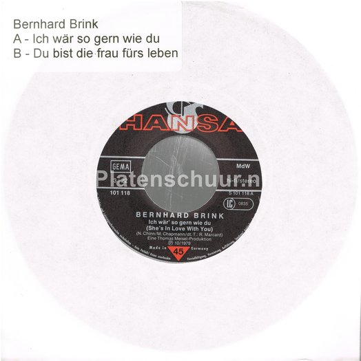 Bernhard Brink Ich wär so gern